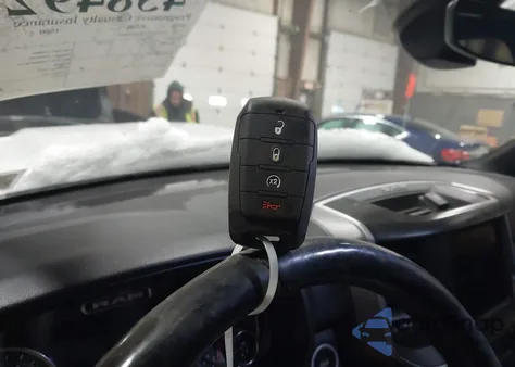 2020 Ram 1500 Big Horn 4X4 5'7 Box from USA, damaged, VIN 1C6SRFFT0LN159487